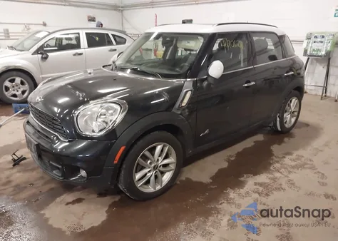 2013 Mini Countryman Cooper S из США, поврежденный, VIN WMWZC5C50DWM15998